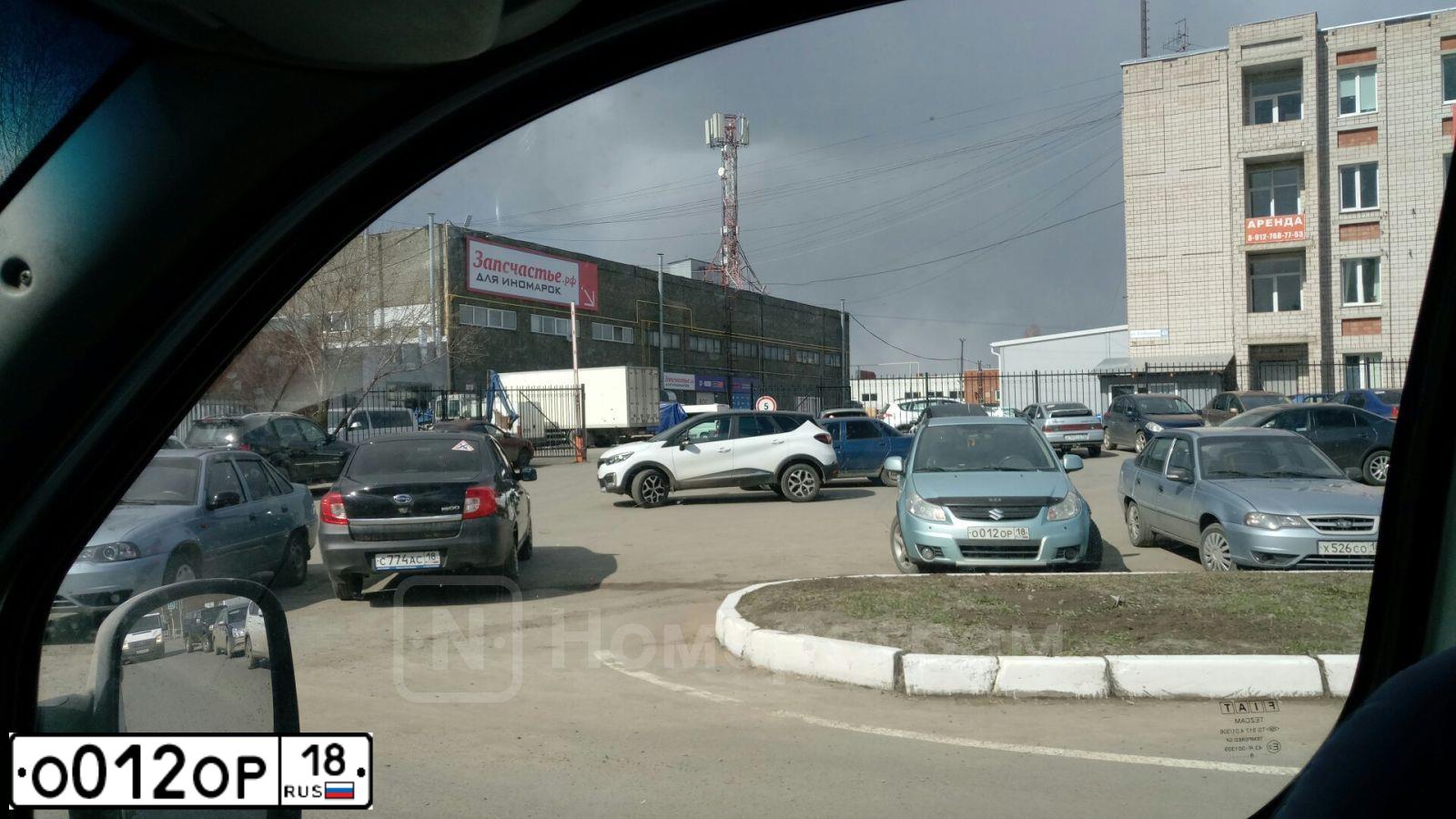 Фото автомобиля SUZUKI SX 4, 2008 — госномер О012ОР18