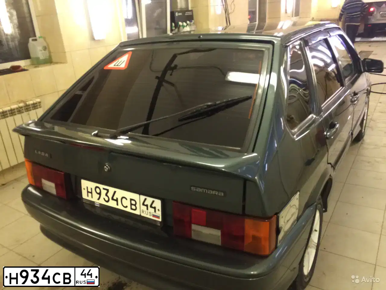 Фото автомобиля LADA 2114, 2008 — госномер Х711ЕС76. Цвет: СЕРО-СИНЕ-ЗЕЛЕНЫЙ