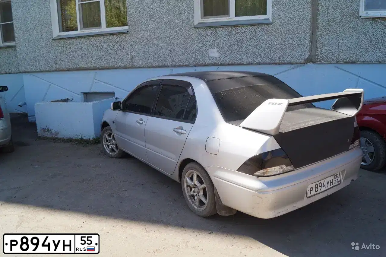 Фото автомобиля MITSUBISHI LANCER, 2002 — госномер Р894УН55