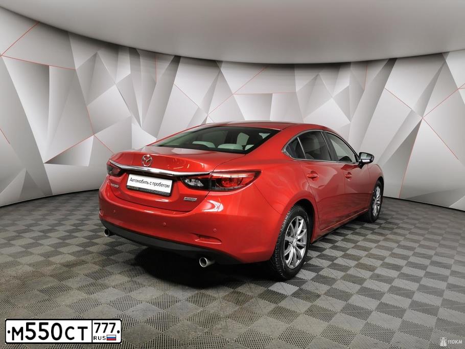 Фото автомобиля MAZDA 6, 2016 — госномер А615ВО790. Цвет: Красный