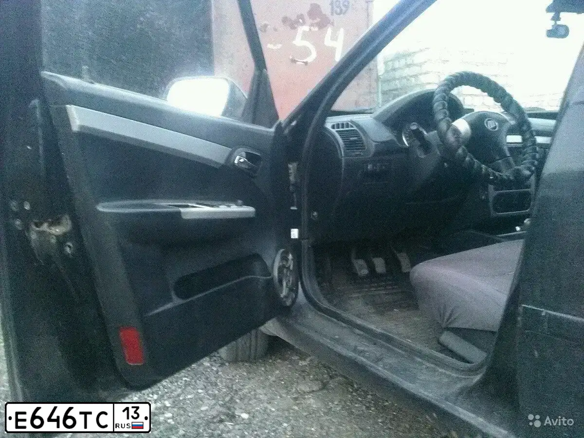 Фото автомобиля LIFAN BREEZ, 2008 — госномер Е646ТС13. Цвет: ЧЕРНЫЙ