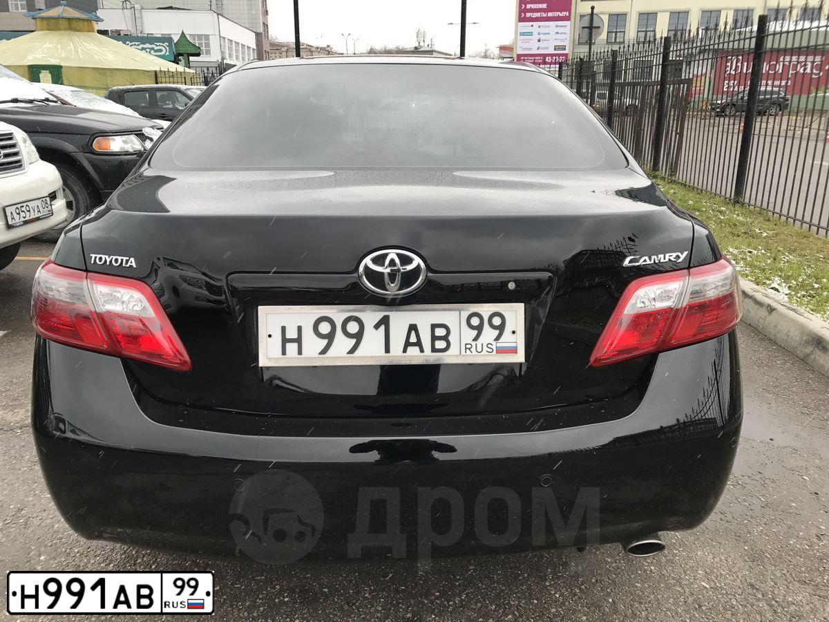 Фото автомобиля TOYOTA CAMRY, 2007 — госномер Н991АВ99. Цвет: ЧЕРНЫЙ