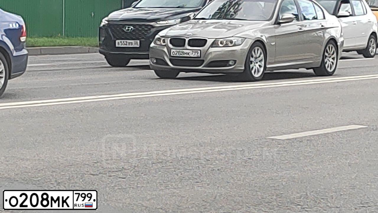Фото автомобиля MAZDA 6, 2016 — госномер О208МК799. Цвет: ЧЕРНЫЙ