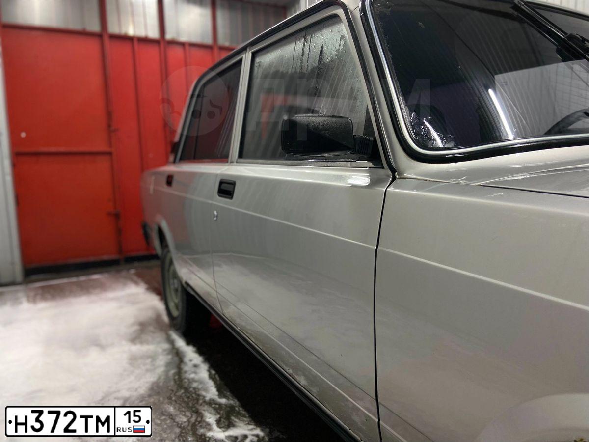 Фото автомобиля LADA 2107 LADA, 2012 — госномер Н372ТМ15. Цвет: Серебристый