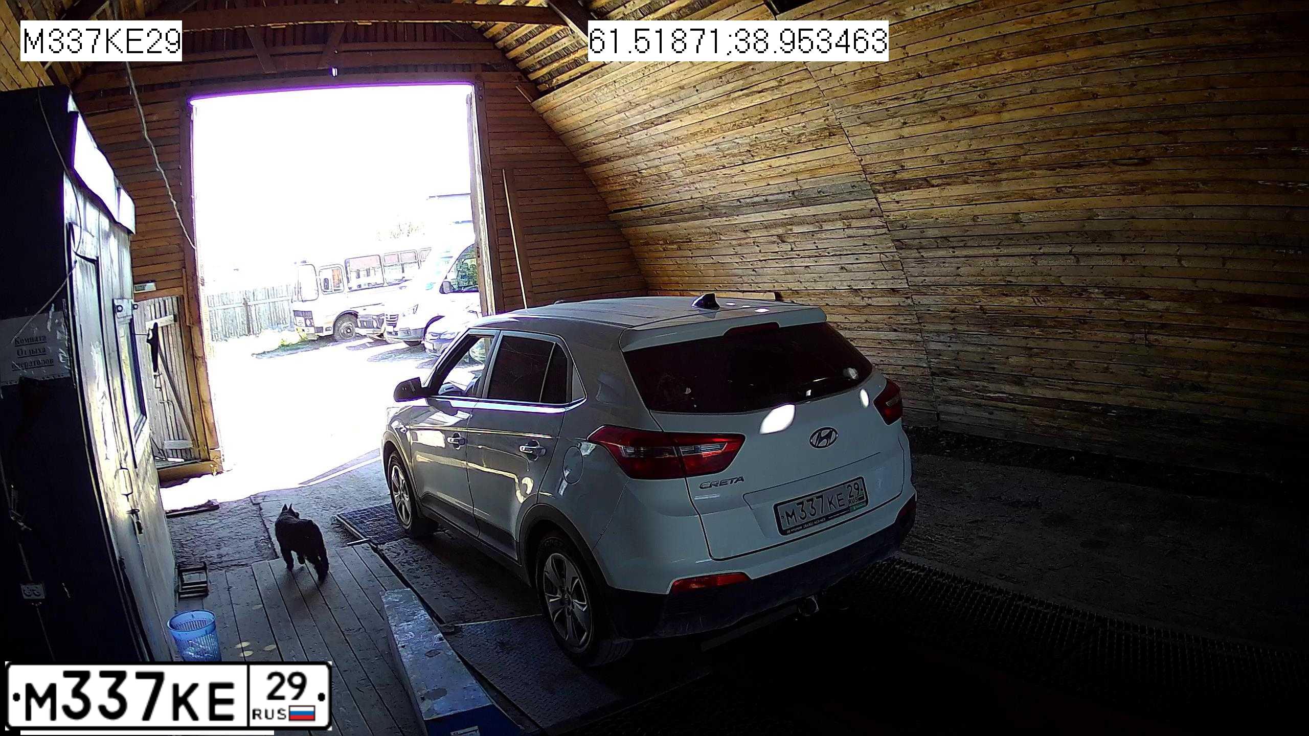 Фото автомобиля HYUNDAI CRETA, 2017 — госномер М337КЕ29. Цвет: БЕЛЫЙ