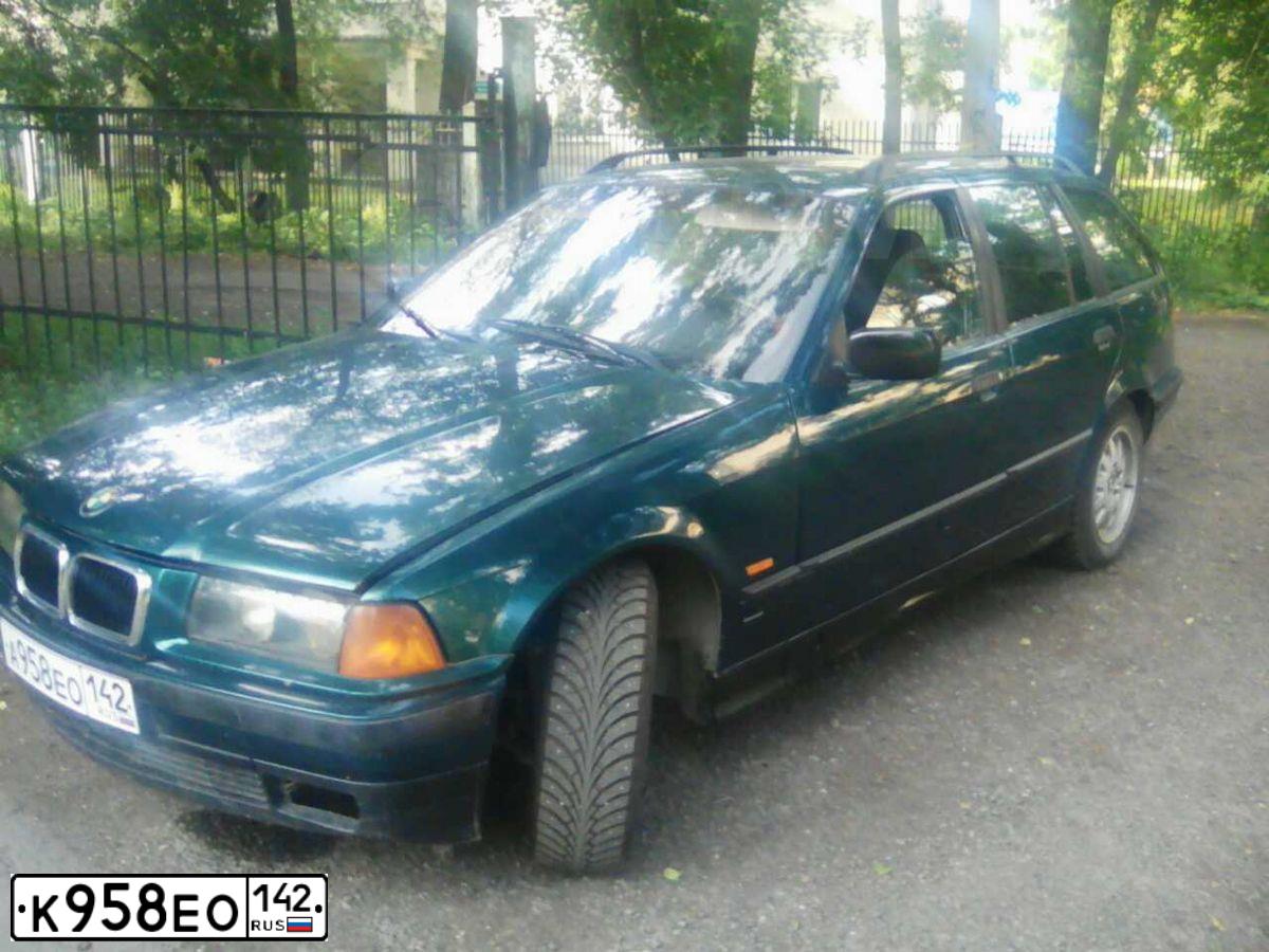 Фото автомобиля BMW SERIE 5, 2001 — госномер В616КУ142. Цвет: ЧЕРНЫЙ