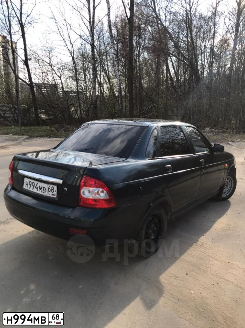 Фото автомобиля LADA 2170 PRIORA, 2007 — госномер Р621ММ40. Цвет: Темно-зеленый