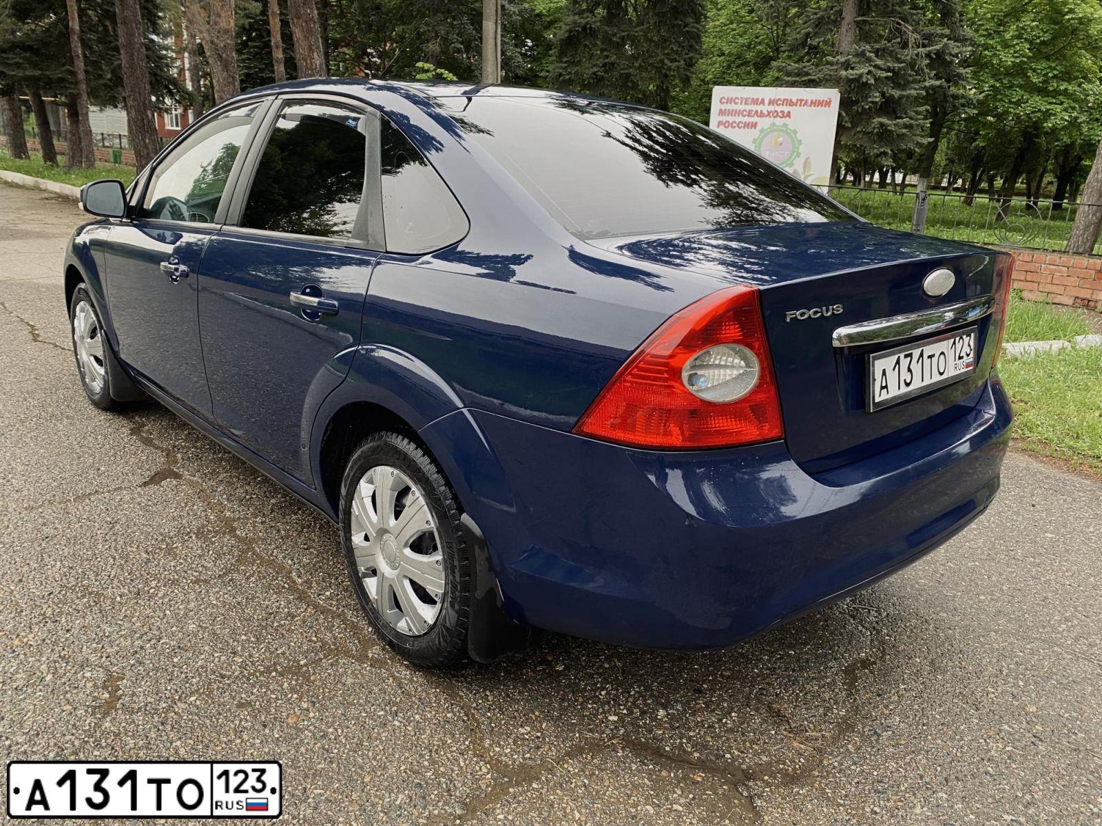 Фото автомобиля FORD FOCUS, 2008 — госномер В271АМ185. Цвет: СИНИЙ ТЕМНЫЙ