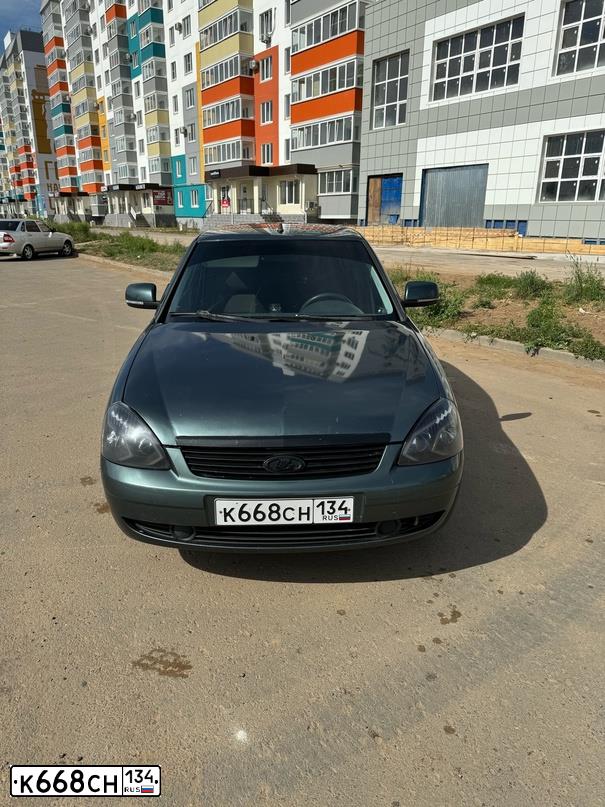 Фото автомобиля LADA 2172 PRIORA, 2011 — госномер О646АК134. Цвет: СЕРО-СИНЕ-ЗЕЛЕНЫЙ