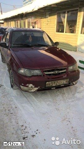 Фото автомобиля DAEWOO NEXIA, 2011 — госномер О444КО76. Цвет: СПЕЛАЯ ВИШНЯ