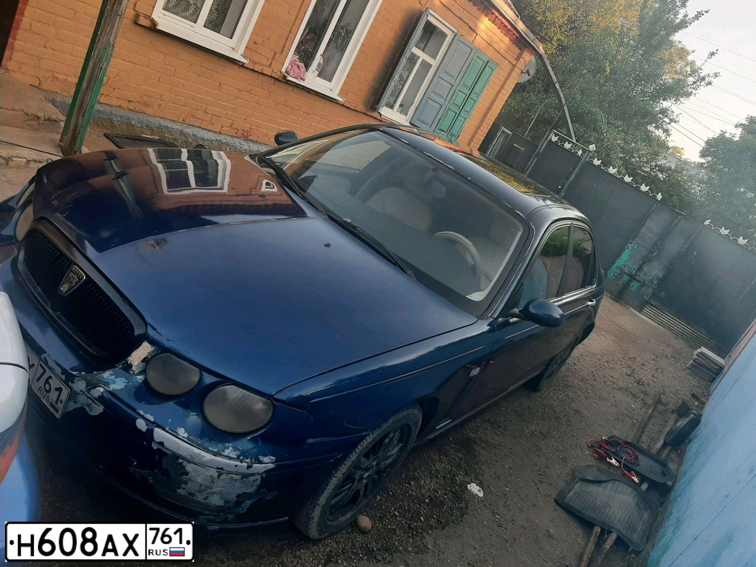 Фото автомобиля ROVER 75, 2000 — госномер К916ОН97. Цвет: СИНИЙ ТЕМНЫЙ