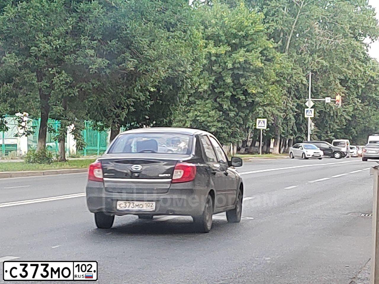 Фото автомобиля DATSUN ON-DO, 2015 — госномер Т757СМ123. Цвет: ЧЕРНЫЙ