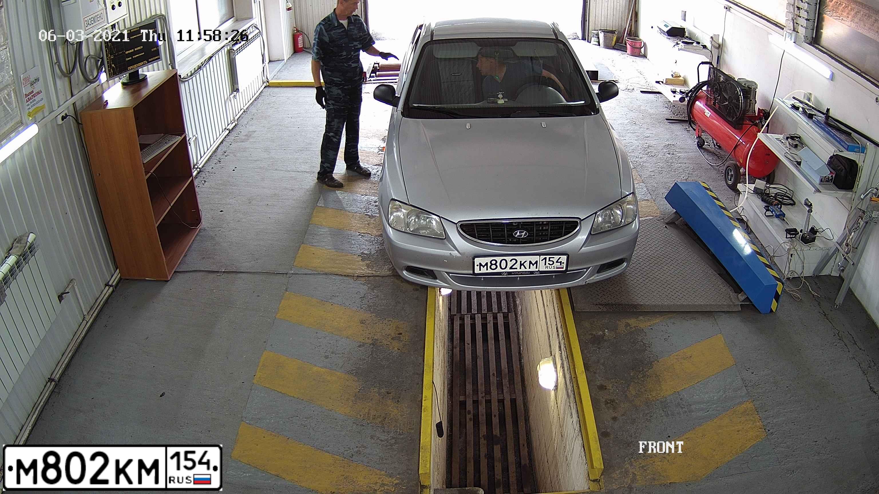 Фото автомобиля TAGAZ ACCENT, 2006 — госномер М802КМ154