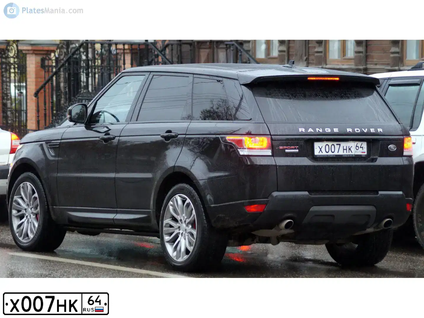 Фото автомобиля LAND ROVER RANGE ROVER SPORT, 2016 — госномер С119ОО58. Цвет: ЧЕРНЫЙ