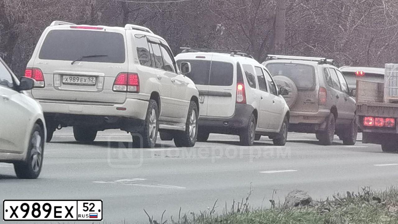 Фото автомобиля KIA SPORTAGE, 2005 — госномер Х989ЕХ52. Цвет: ЧЕРНЫЙ