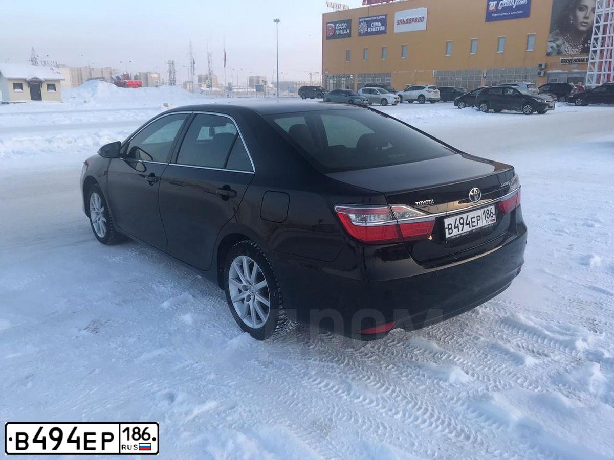 Фото автомобиля TOYOTA CAMRY, 2014 — госномер О703ОА178. Цвет: ЧЕРНЫЙ МЕТАЛЛИК