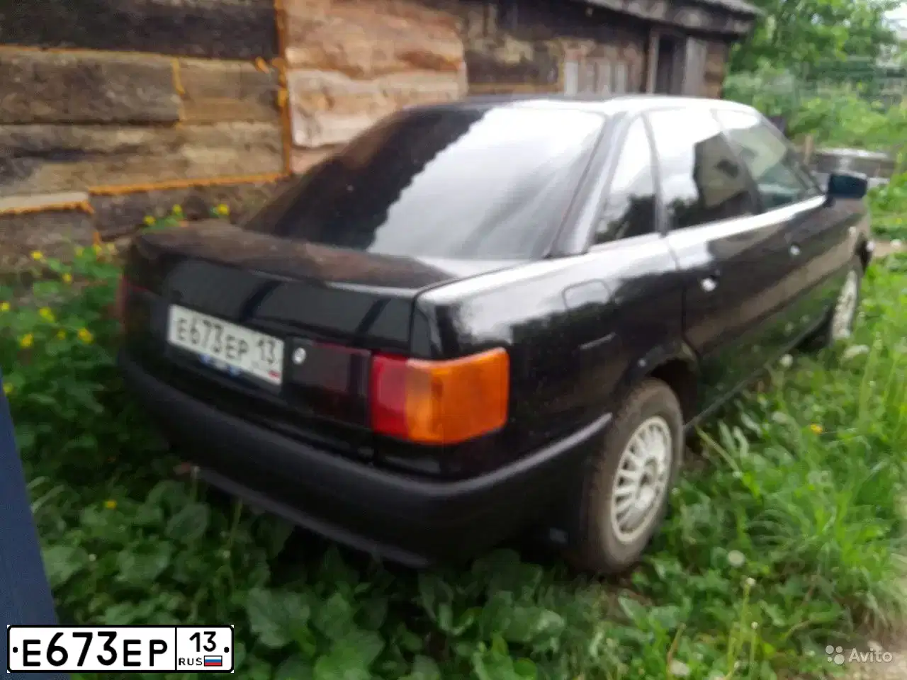 Фото автомобиля AUDI 80, 1991 — госномер Р603НН50. Цвет: ЧЕРНЫЙ