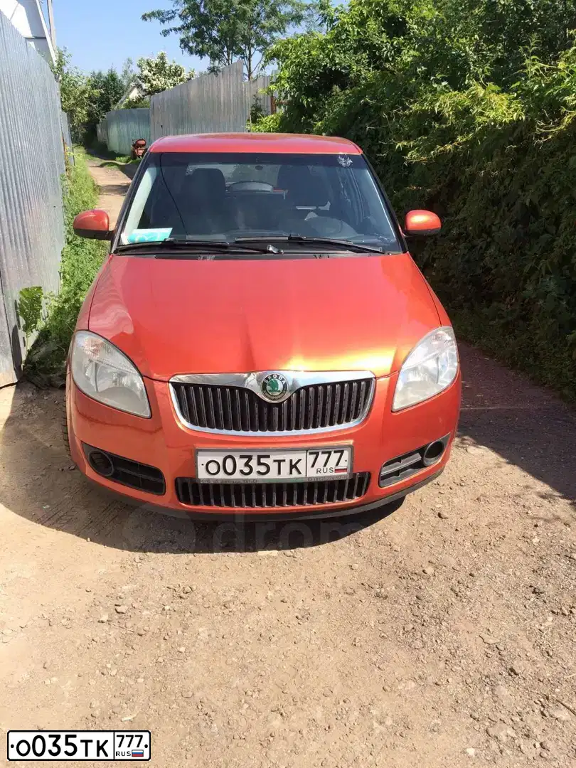 Фото автомобиля SKODA FABIA, 2007 — госномер А629АС790. Цвет: КРАСНО-КОРИЧНЕВЫЙ