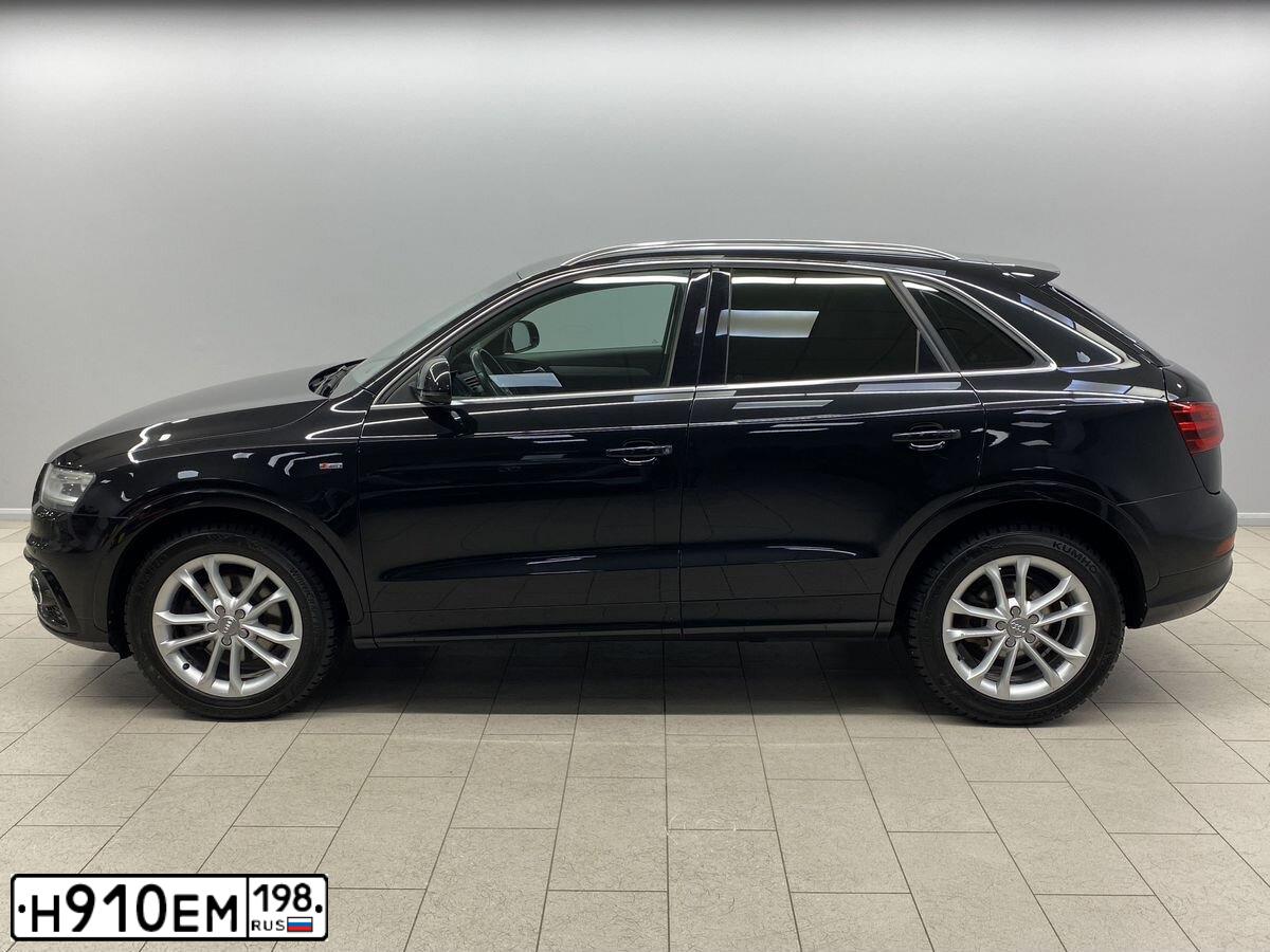 Фото автомобиля AUDI Q3, 2013 — госномер Х865ЕВ774. Цвет: ЧЕРНЫЙ