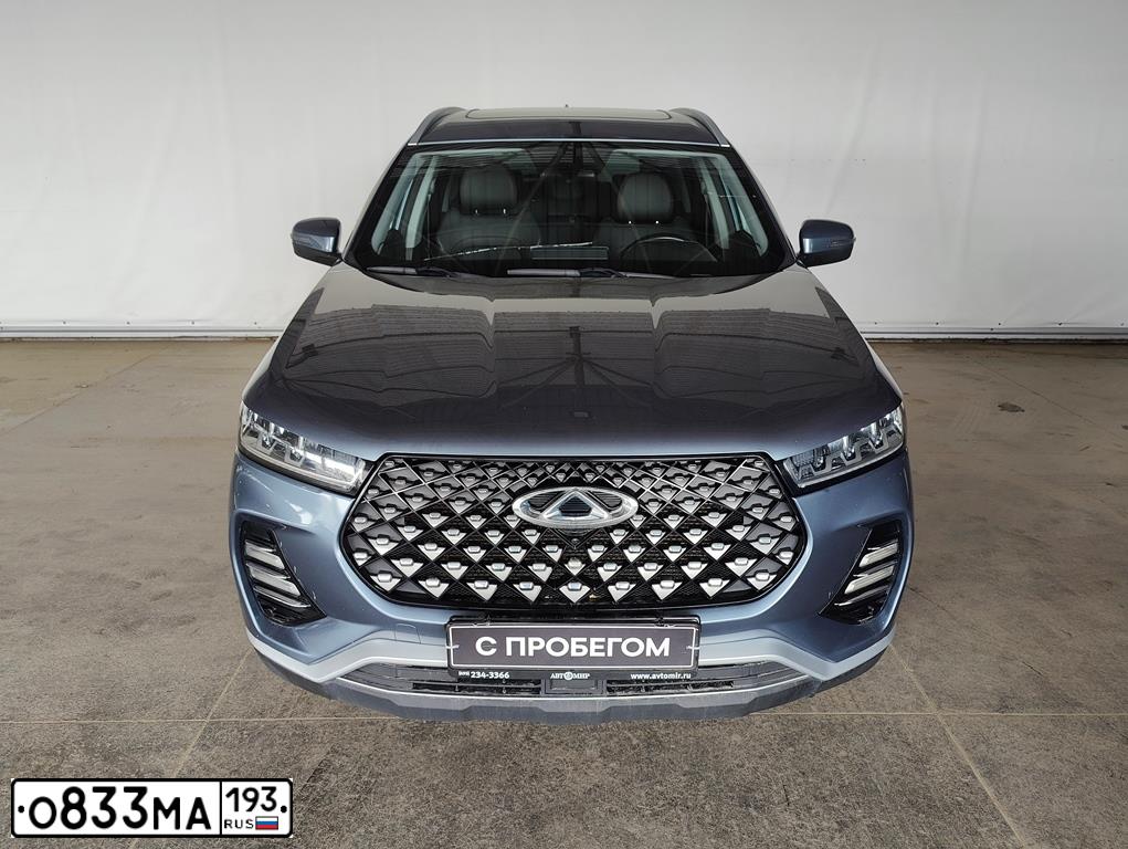 Фото автомобиля CHERY TIGGO 7 PRO, 2020 — госномер О833МА193. Цвет: СЕРЫЙ