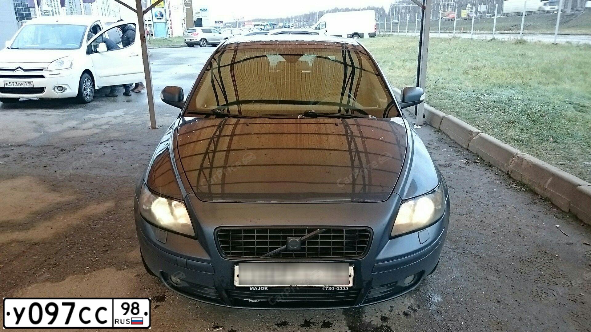 Фото автомобиля VOLVO S40, 2007 — госномер К468ВН180. Цвет: Темно-синий