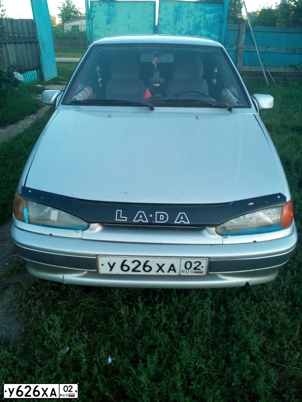 Фото автомобиля LADA 2115 SAMARA, 2004 — госномер У626ХА02. Цвет: СВЕТЛО-СЕРЕБРИСТЫЙ МЕТАЛЛ
