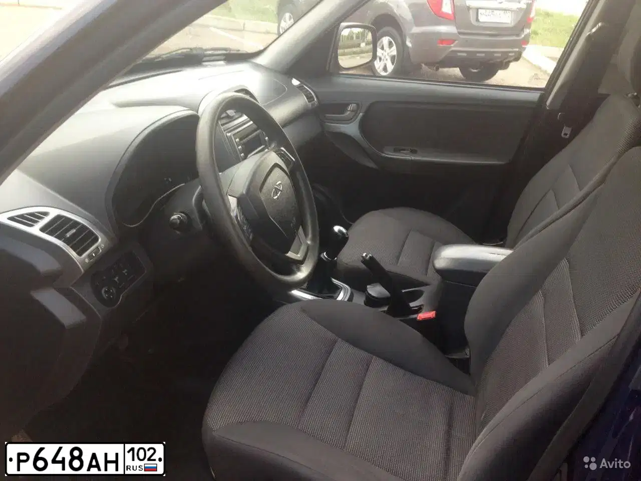 Фото автомобиля CHERY TIGGO, 2013 — госномер Р648АН102. Цвет: Темно-синий