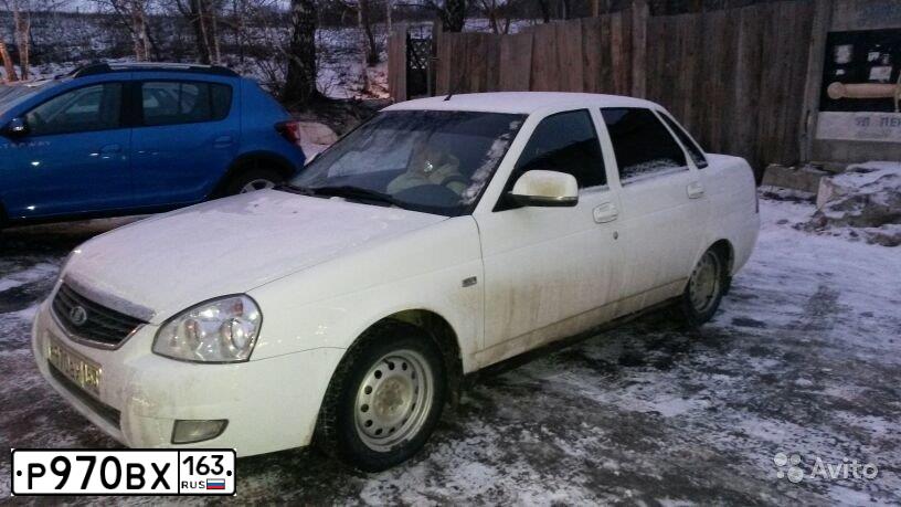 Фото автомобиля LADA 2170 PRIORA, 2011 — госномер А683СС763. Цвет: Белый