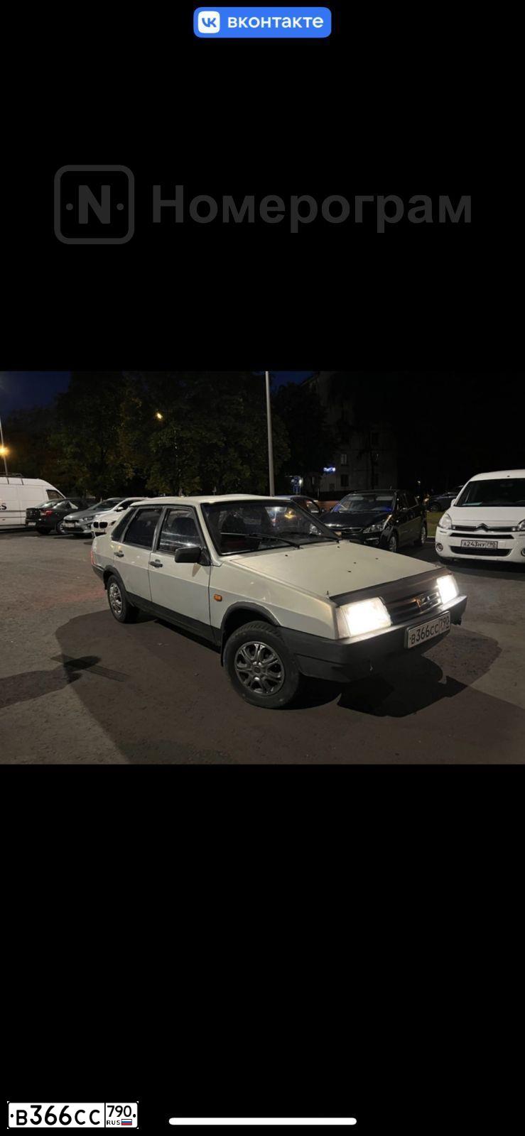 Фото автомобиля LADA 21099, 2002 — госномер К664МУ07