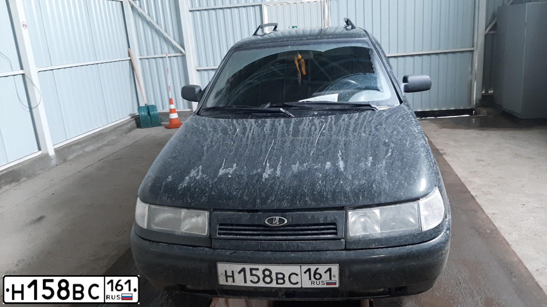 Фото автомобиля LADA 2111 LADA, 2004 — госномер Н158ВС161. Цвет: ЗОЛОТИСТЫЙ ТЕМНО-ЗЕЛЕНЫЙ