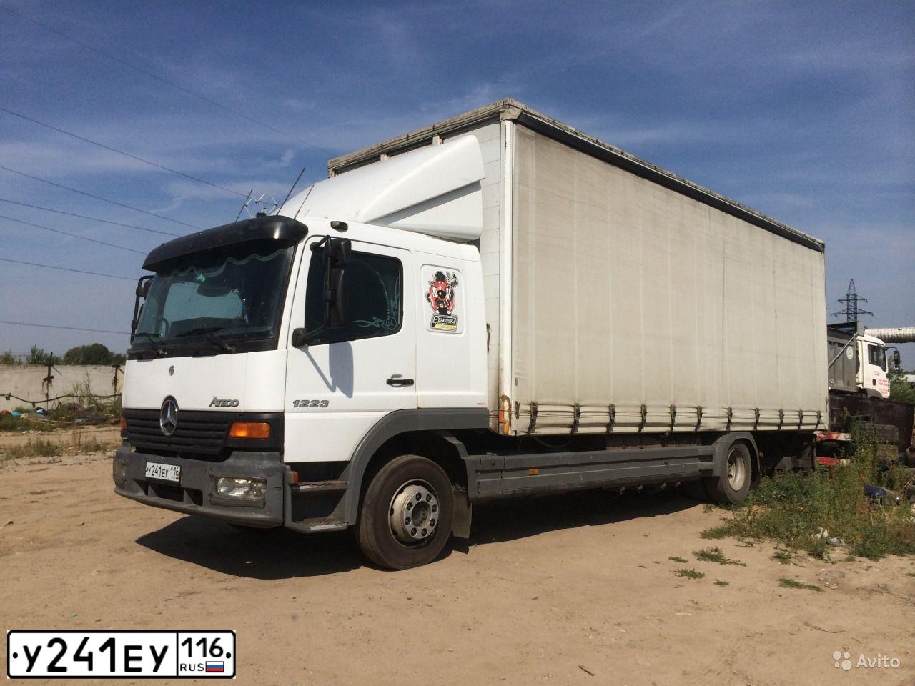 Фото автомобиля MERCEDES ATEGO, 2004 — госномер А251ВС761. Цвет: Белый