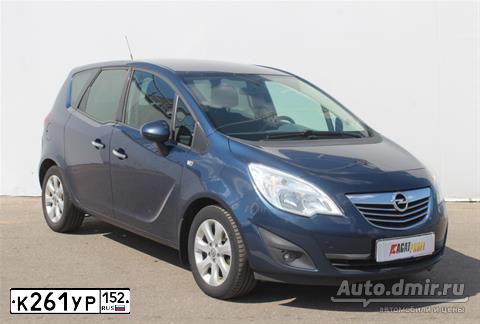 Фото автомобиля OPEL MERIVA, 2012 — госномер С224СО152. Цвет: синий
