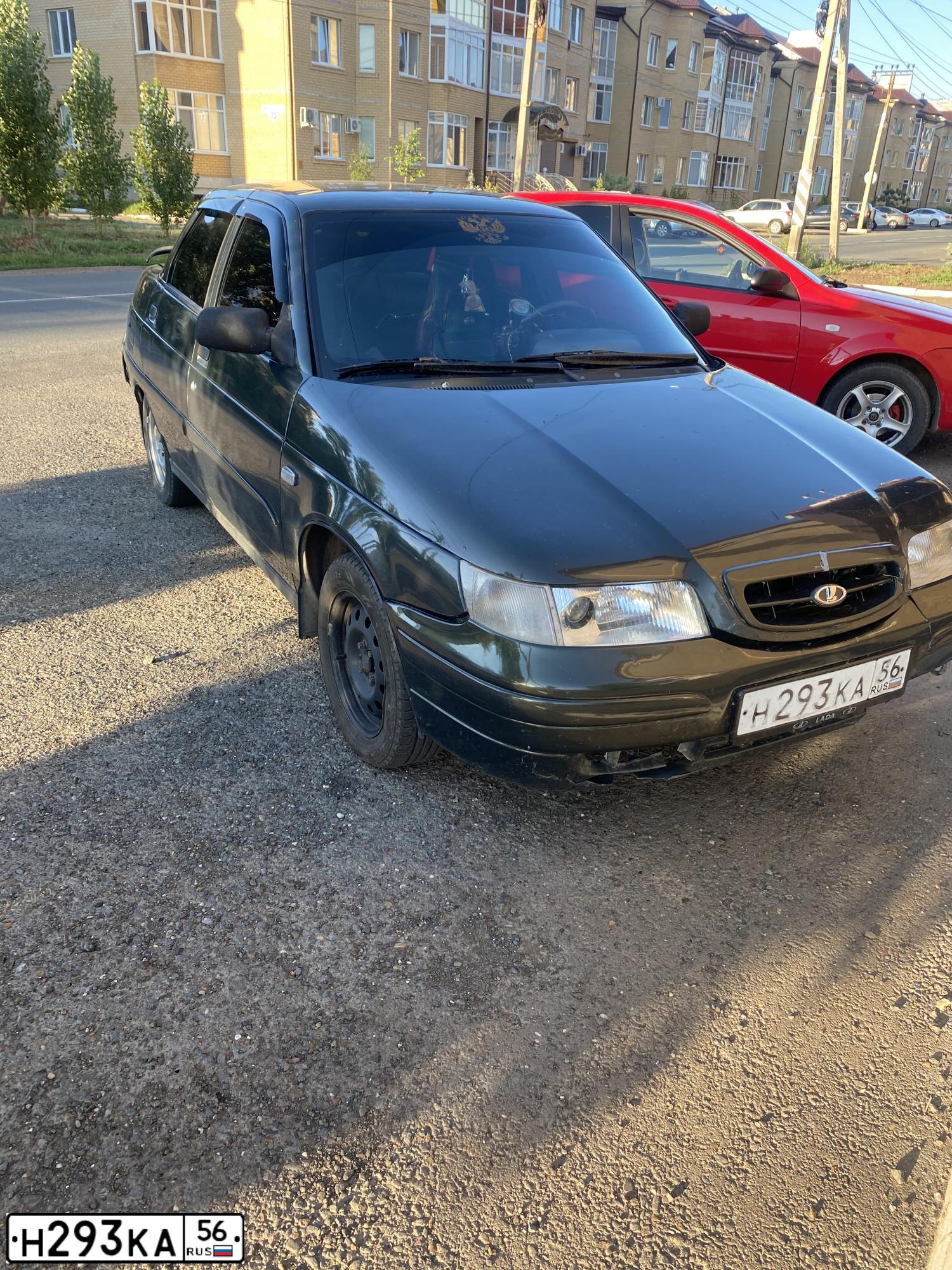 Фото автомобиля LADA 2110 LADA, 2006 — госномер Н293КА56. Цвет: ЗОЛОТИСТО-ТЕМНО-ЗЕЛЕНЫЙ