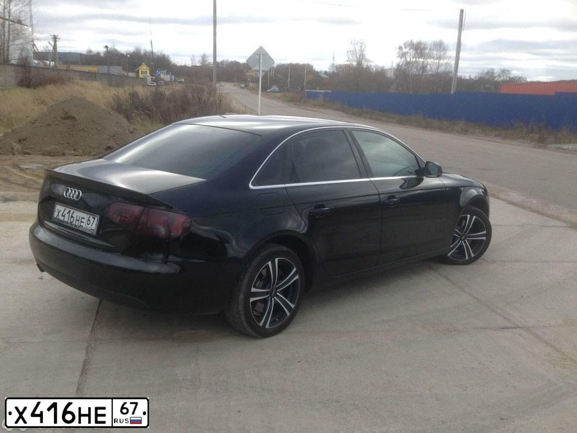 Фото автомобиля AUDI A4, 2010 — госномер С603ВС40