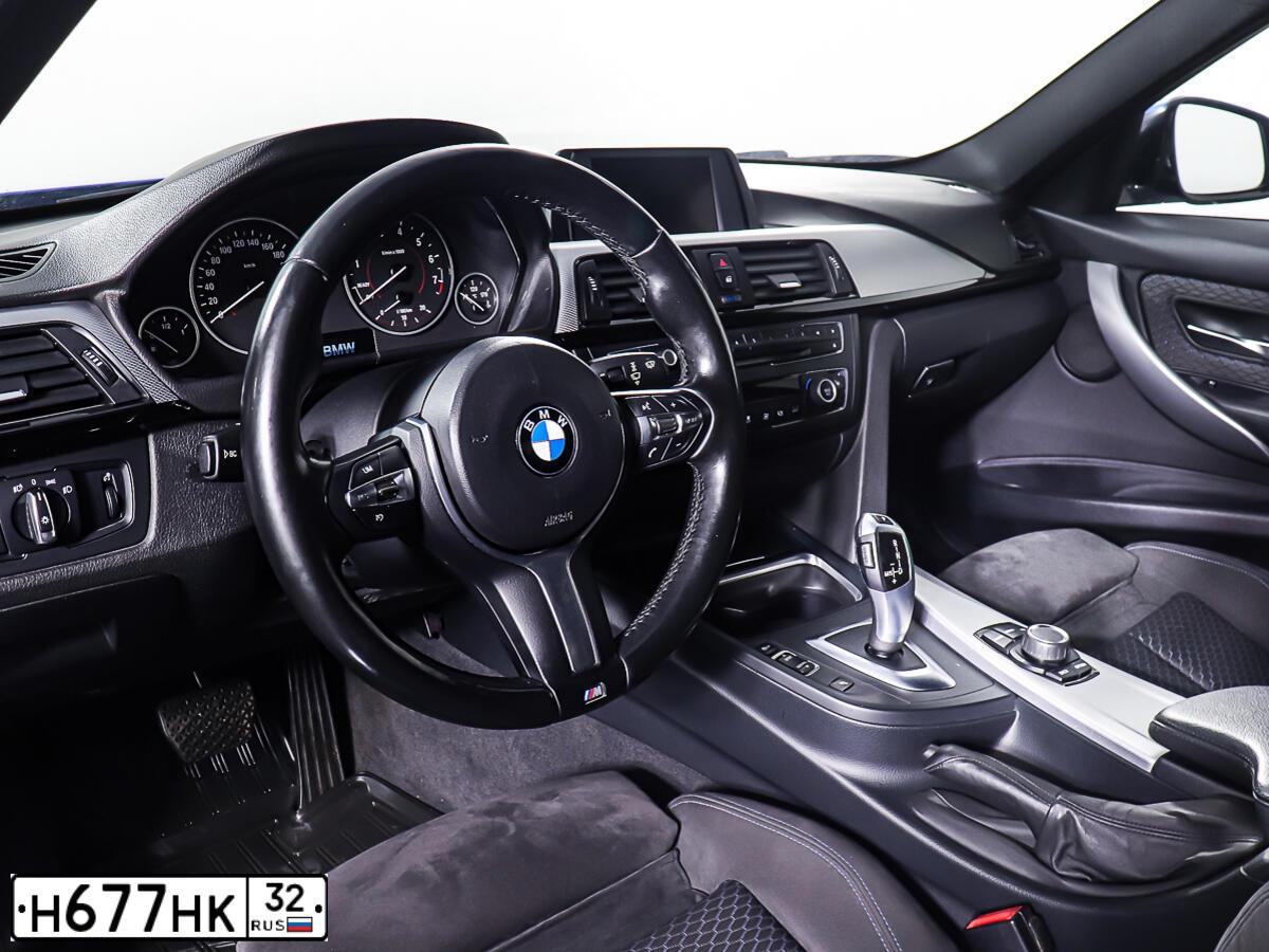 Фото автомобиля BMW SERIE 3, 2014 — госномер К959ЕС977. Цвет: СИНИЙ