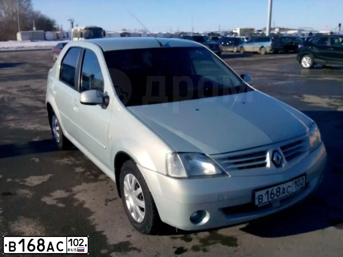 Фото автомобиля RENAULT LOGAN, 2007 — госномер К483ЕО186