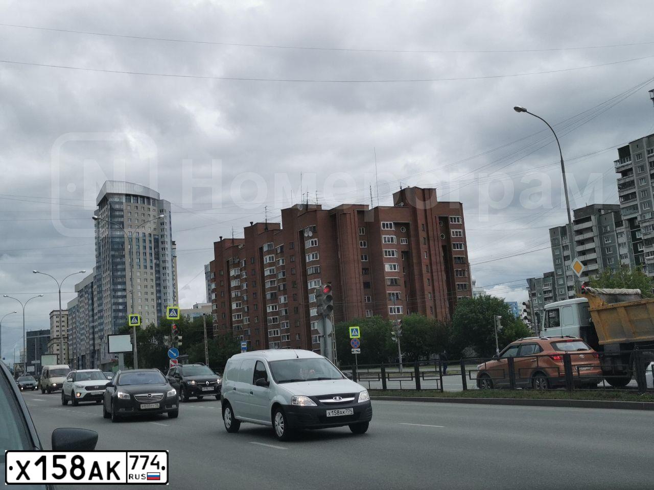 Фото автомобиля LADA LARGUS FURGON, 2015 — госномер Н112ТХ196. Цвет: Белый