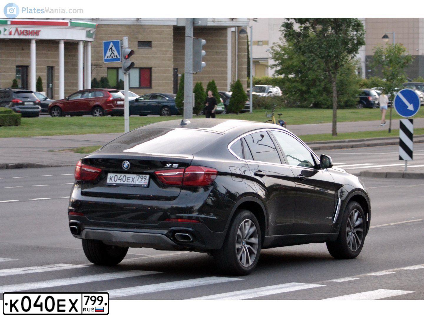 Фото автомобиля BMW X6, 2018 — госномер Н255ВР550. Цвет: ЧЕРНЫЙ