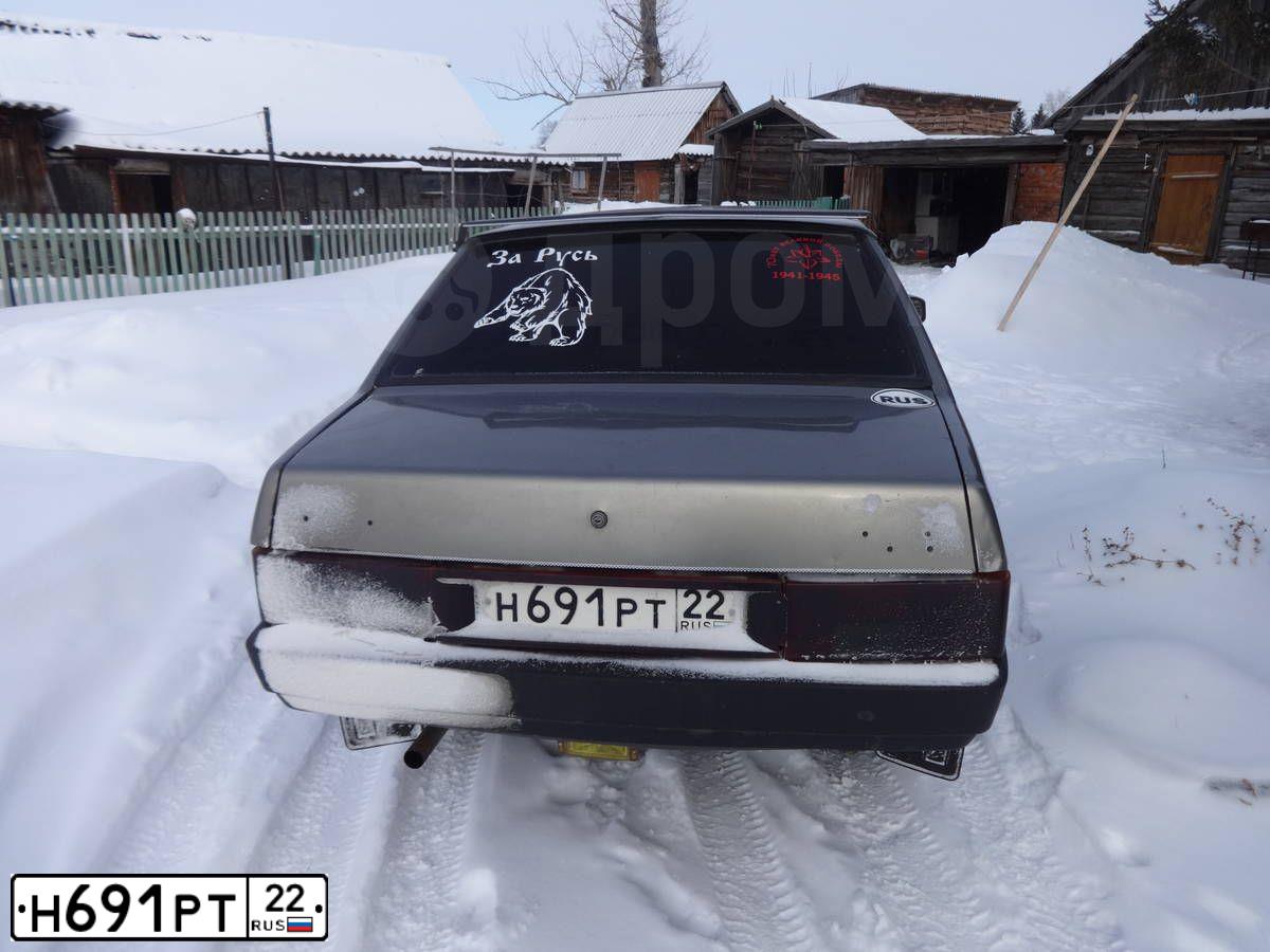 Фото автомобиля LADA 2109 SAMARA, 2001 — госномер Н691РТ22. Цвет: СЕРЕБРИСТЫЙ СЕРО-ЗЕЛЕНЫЙ