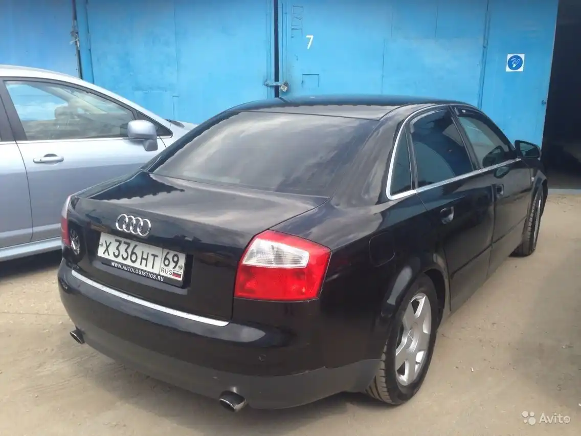 Фото автомобиля AUDI A4, 2001 — госномер Х336НТ69. Цвет: ЧЕРНЫЙ