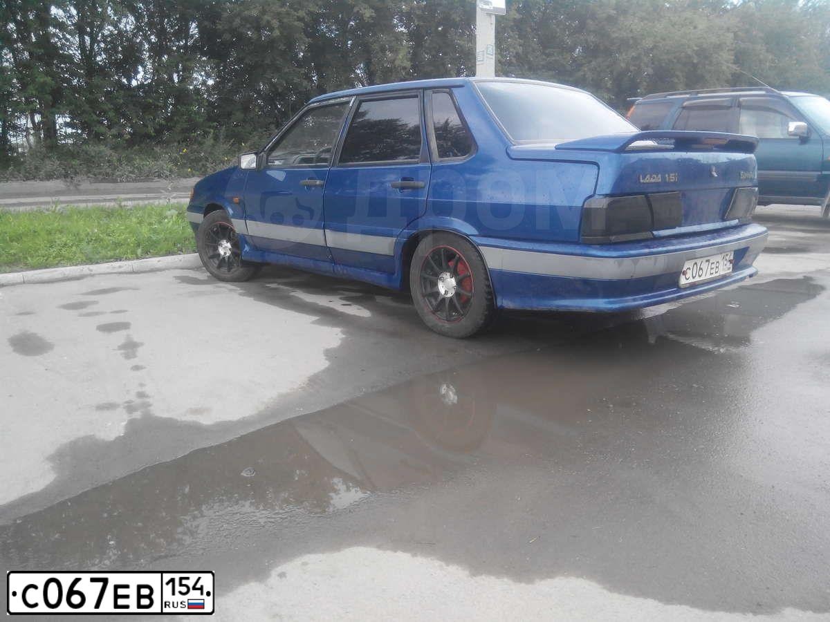 Фото автомобиля LADA 2115 SAMARA, 2003 — госномер С067ЕВ154. Цвет: СЕРЕБРИСТЫЙ ЯРКО-СИНИЙ