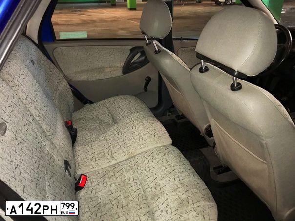 Фото автомобиля LADA 1119 KALINA, 2008 — госномер Т533АУ790. Цвет: ЯРКО-СИНИЙ