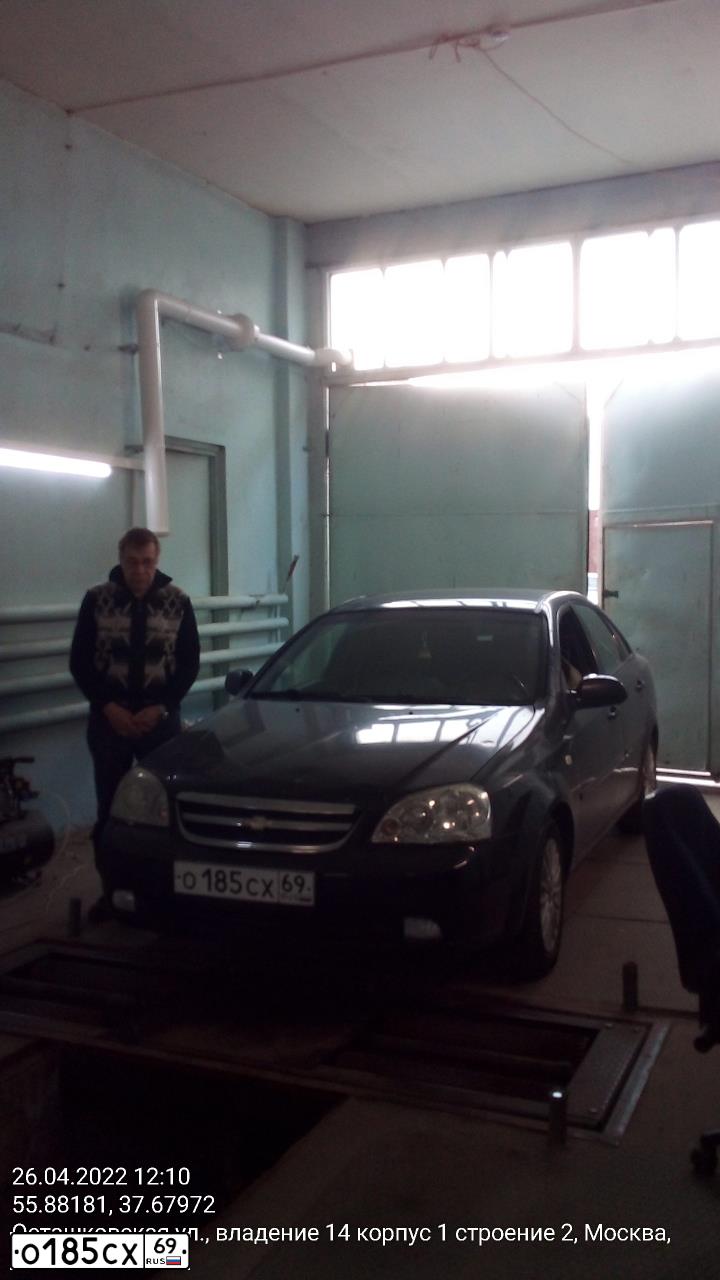 Фото автомобиля CHEVROLET LACETTI, 2008 — госномер У343СЕ790. Цвет: ЧЕРНЫЙ