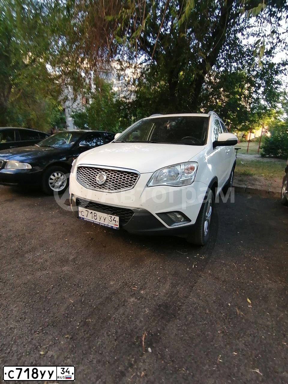 Фото автомобиля SSANGYONG ACTYON, 2012 — госномер К167НМ761