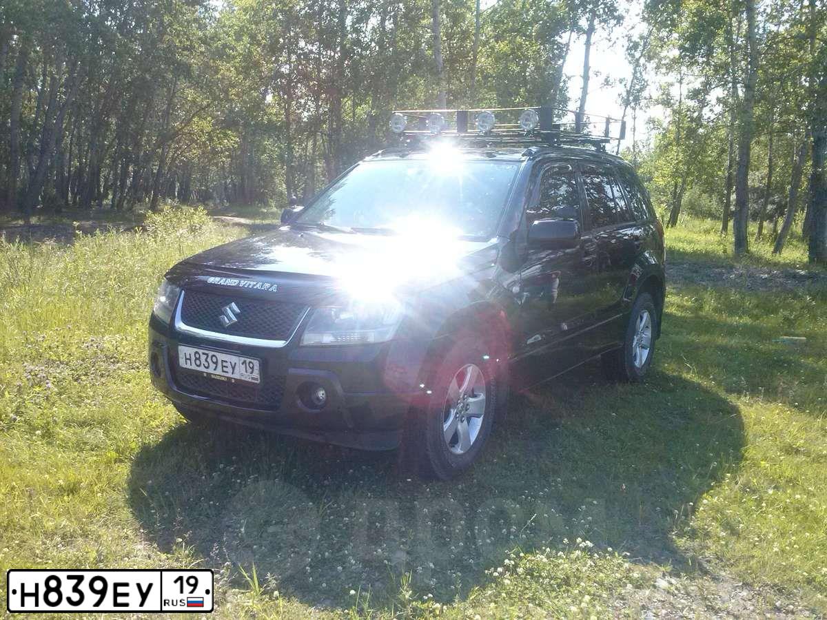 Фото автомобиля LADA 2190 GRANTA, 2012 — госномер Е839ЕУ19. Цвет: СИНИЙ