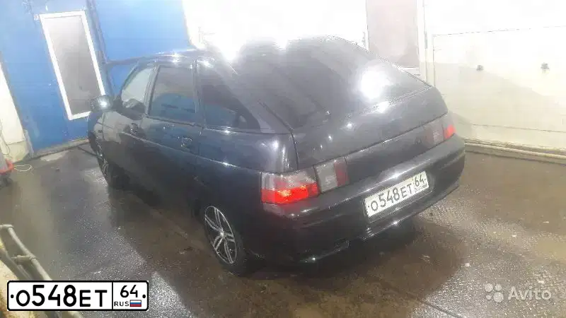 Фото автомобиля LADA 2112, 2007 — госномер С059УК164. Цвет: ЧЕРНЫЙ