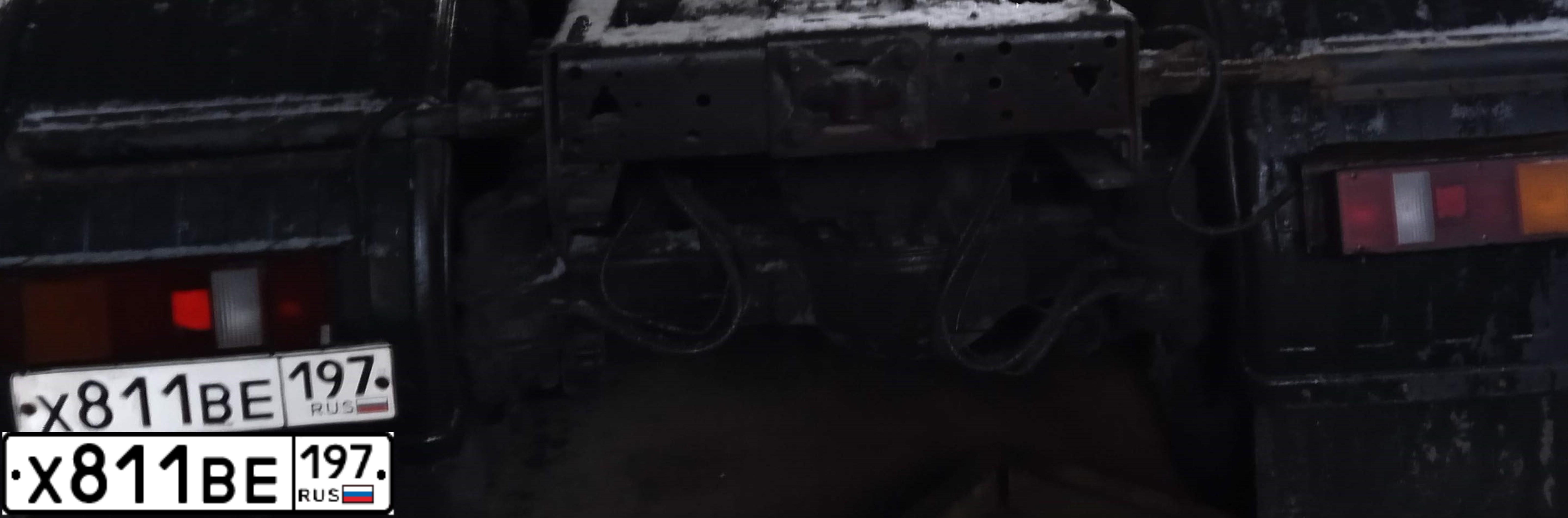 Фото автомобиля KAMAZ 65116 /6X4/, 2009 — госномер Х811ВЕ197. Цвет: ЖЕЛТЫЙ ГЕОРГИН