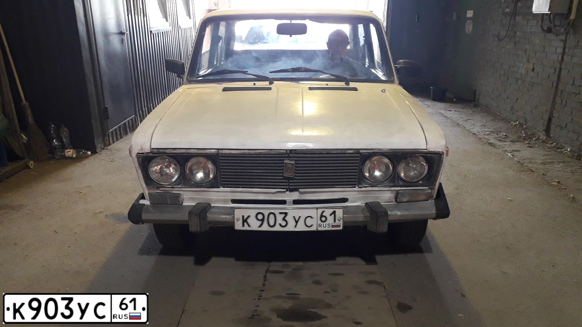 Фото автомобиля LADA 2106, 1990 — госномер У516СН124. Цвет: БЕЛЫЙ