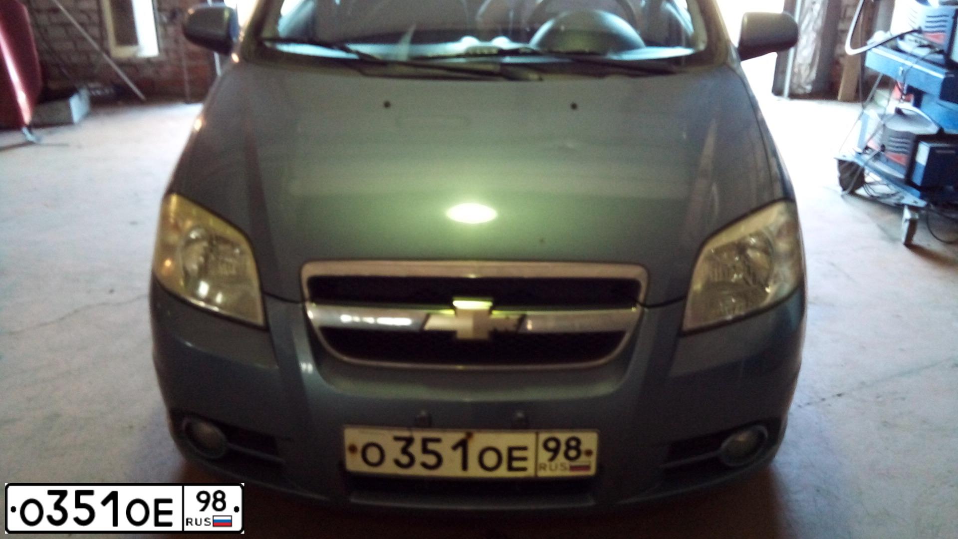 Фото автомобиля CHEVROLET AVEO, 2006 — госномер Х543ВО96. Цвет: СИНИЙ
