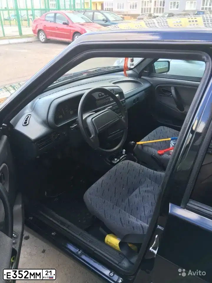 Фото автомобиля LADA 2114 SAMARA, 2011 — госномер У430ХН05. Цвет: Сине-Черный